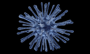 Illustration of virus