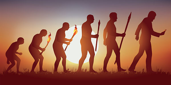 Billede af neandertaler evolution